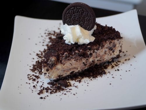 No Bake Oreo Cheesecake, easy tasty cream cheese dessert recipe