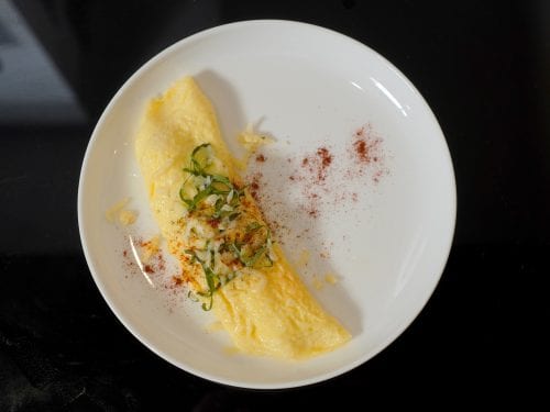 Chicken Omelette, Egg, Breakfast Food, Spices, Garnish