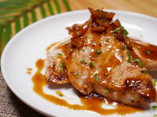 chicken breast orange glaze