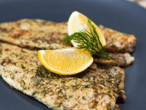 Grilled Lemon Pollock Recipe