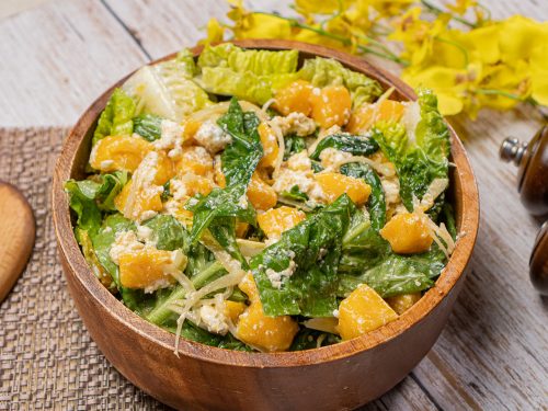 Mango and Goat Cheese Salad