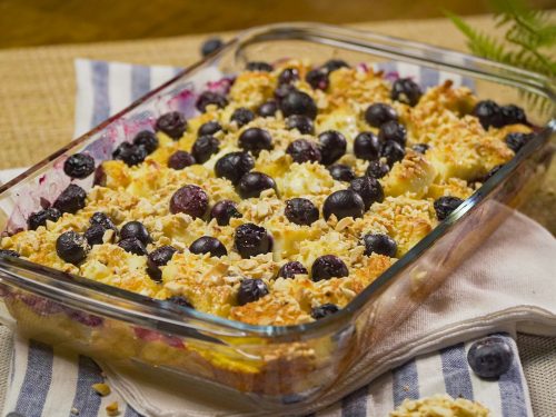 Blueberry French Toast Bake