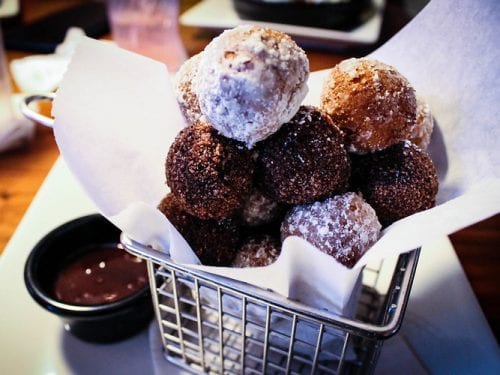 Cake Pop Chocolate Donut Holes