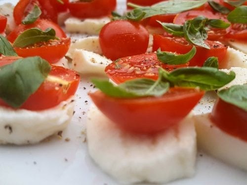 mozzarella caprese