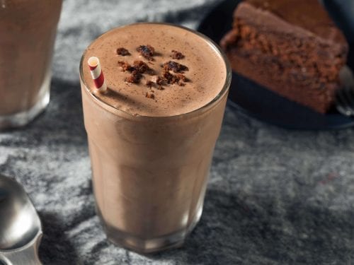 Copycat Portillo's Chocolate Cake Shake Recipe, copycat cake shake recipe