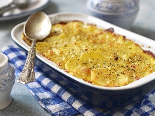 scalloped potatoes