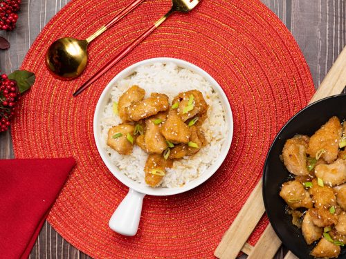 Crispy Crockpot Orange Chicken