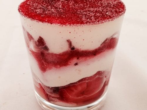 floating fruit parfait recipe