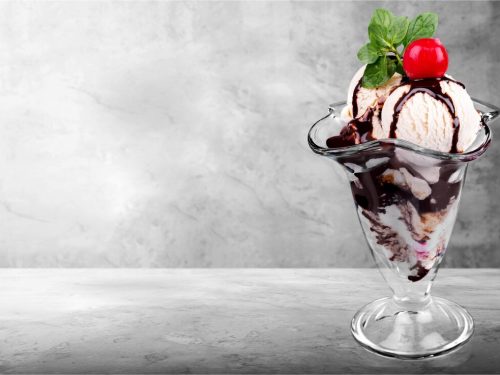 Hot Fudge Sundae Recipe, old fashioned hot chocolate fudge vanilla ice cream