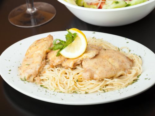 Lemon Chicken Pasta Recipe, creamy lemon chicken recipe with garlic and parmesan