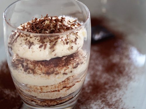 No-Bake Light Vanilla Mousse Recipe, vanilla mousse with cinnamon