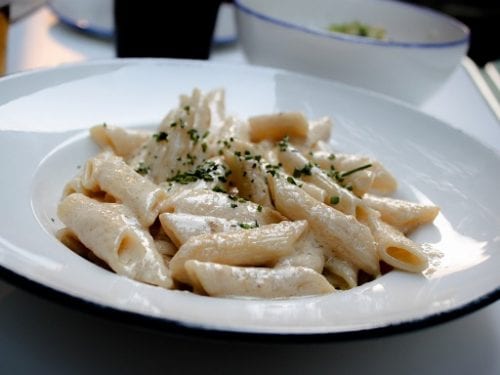 Pasta With Gorgonzola and Walnut Sauce Pasta Recipe