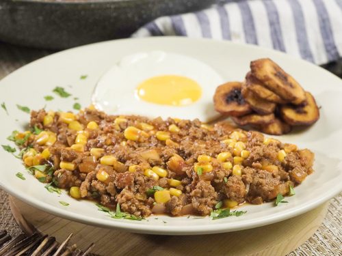 Picadillo With Corn