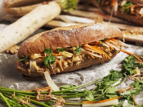 Pork Banh Mi Sandwich Recipe