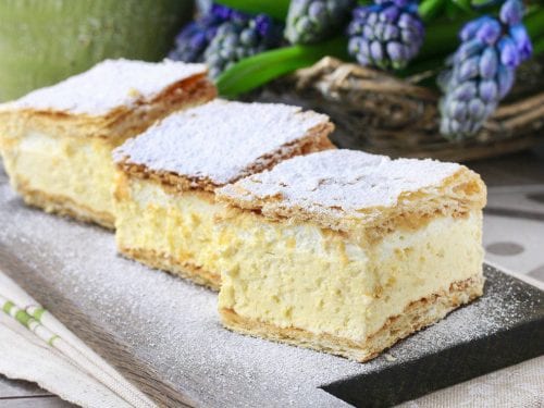 romanian cream cake