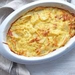 Tender Garlic Parmesan Sliced Baked Potatoes