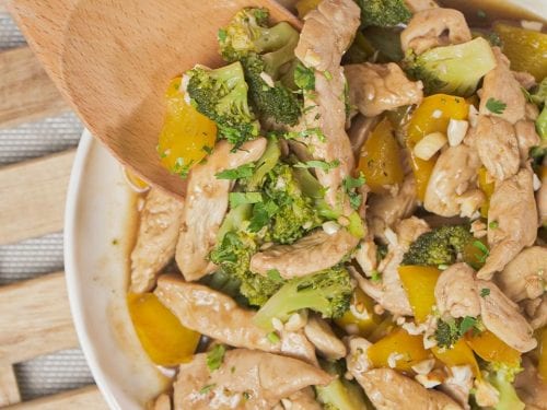 Diabetic-Friendly Broccoli Chicken Stir Fry, healthy diabetic diet recipes, diabetic chicken recipes