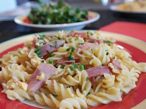 creamy alfredo rotini pasta recipe