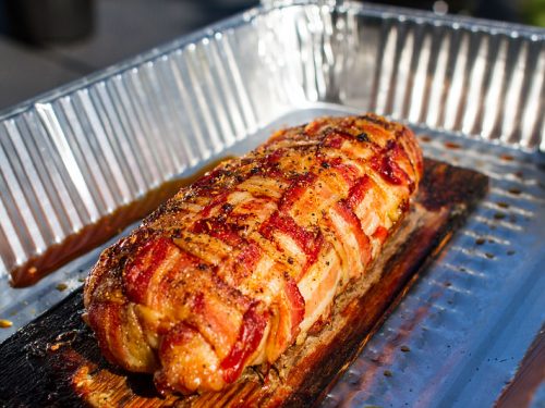 bacon wrapped meatloaf