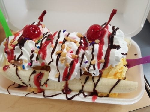 banana split breakfast