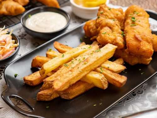 Copycat Applebee's Hand Battered Fish and Chips Recipe