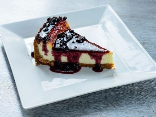 blueberry cheesecake