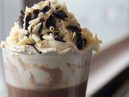 chocolate frappuccino