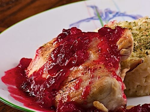 cranberry crockpot chicken