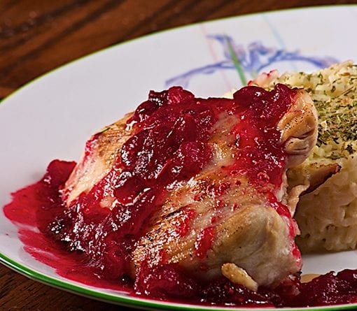 cranberry crockpot chicken