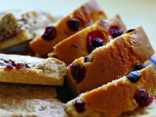 cranberry orange tea bread