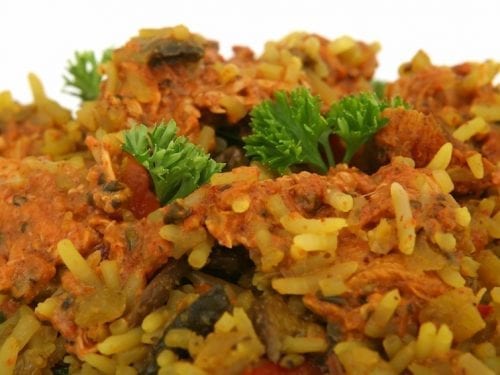 curried rice salad with melon raisins and peanuts rice salad recipe