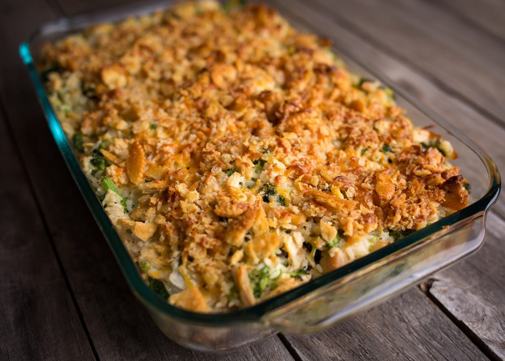 easy broccoli rice casserole