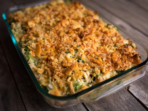 easy broccoli rice casserole