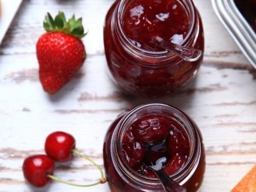 easy strawberry fig jam