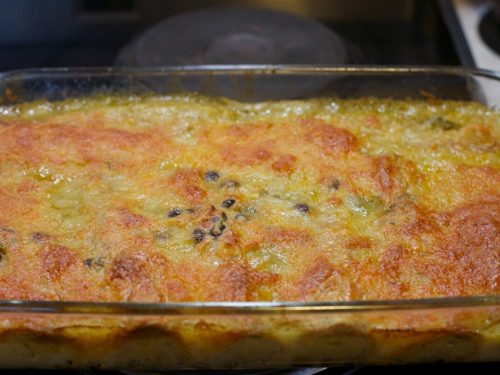 delicious enchilada pie