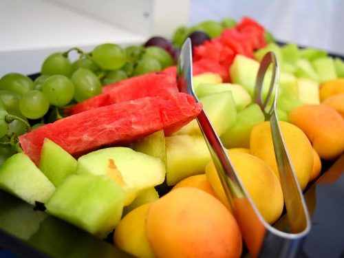 delicious melon fruit salad