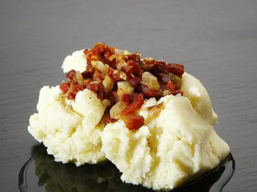 garlic mashed potatoes