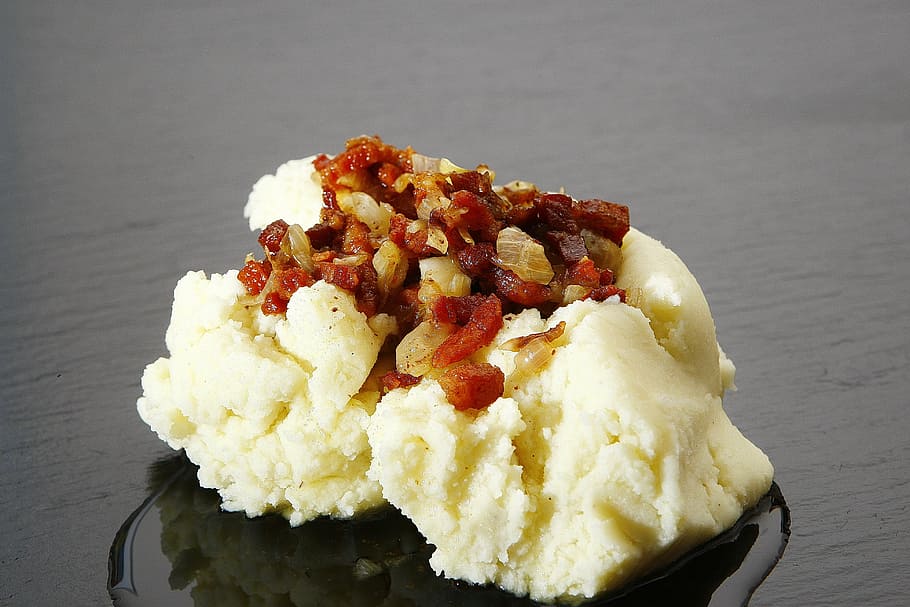 garlic mashed potatoes