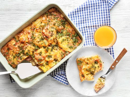 delicious breakfast casserole