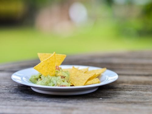 Guacamole with Roasted Garlic