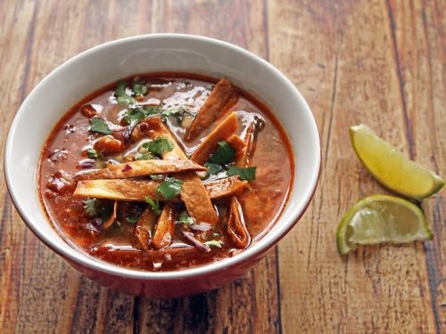 mexican chicken tortilla soup