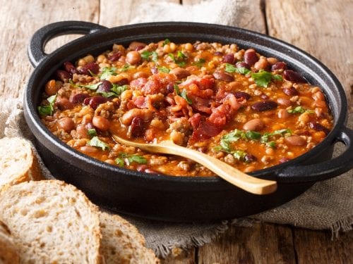 Barbecue Calico Beans Recipe, best calico beans recipe in a crock pot