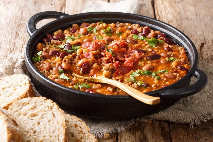 Barbecue Calico Beans Recipe, best calico beans recipe in a crock pot