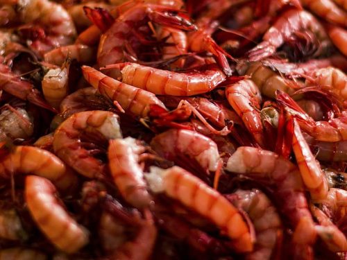 spicy garlic and pepper shrimp