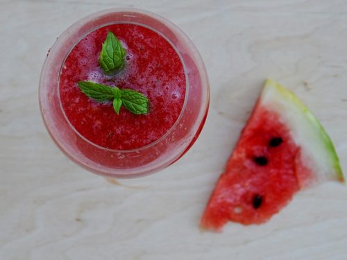 delicious watermelon agua fresca