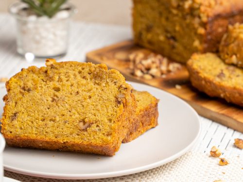 Easy Banana Nut Pumpkin Cake