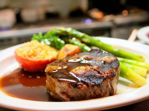 beef tenderloins with cherry port sauce