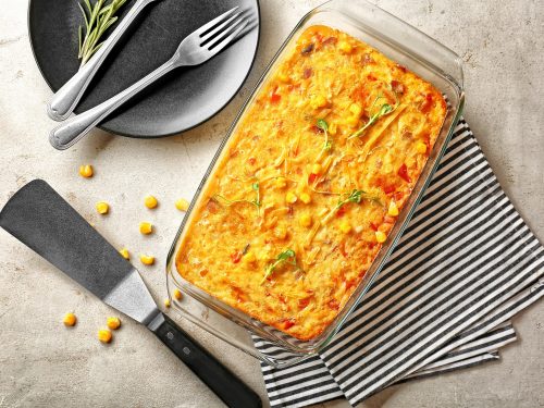 cheesy creamed corn casserole recipe