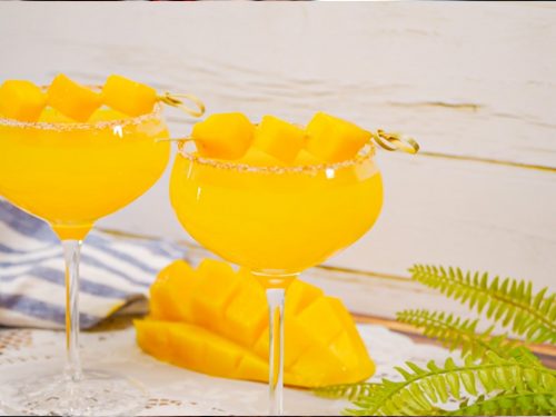 Mango Margarita (On The Rocks) Recipe