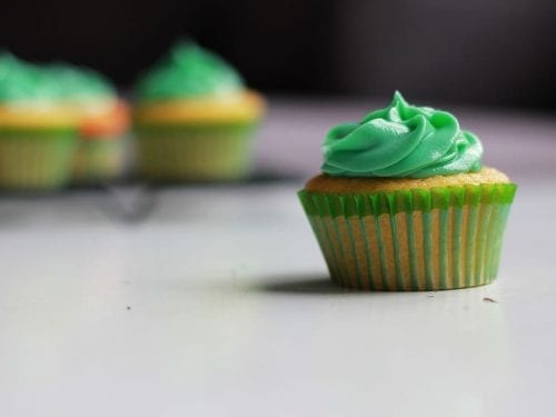 lime cupcakes